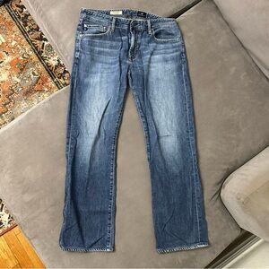 Adriano Goldschmied Ag The Protege Straight Jeans Men's 33x30 (tag 33x34) Denim